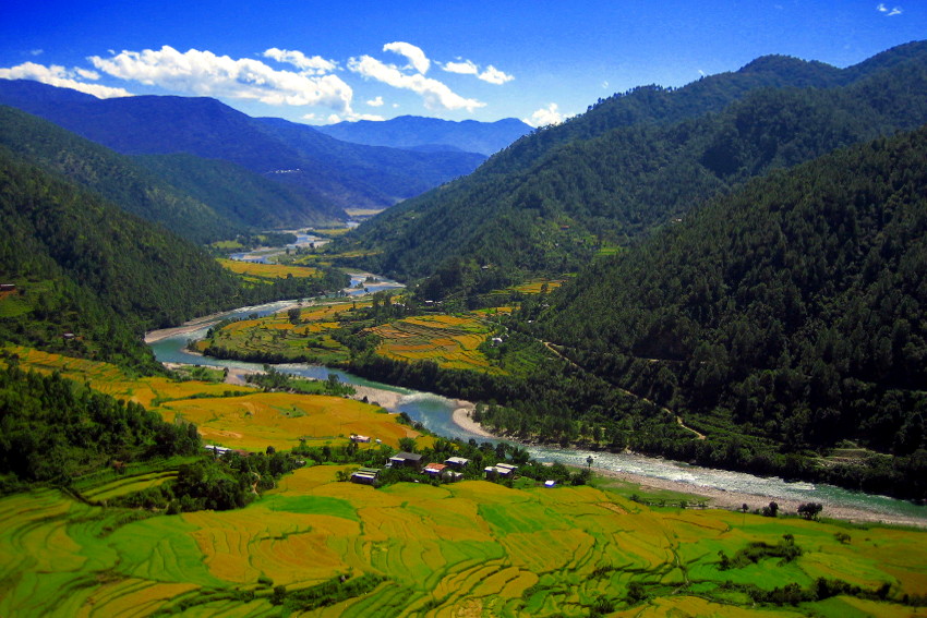 Punakha valley