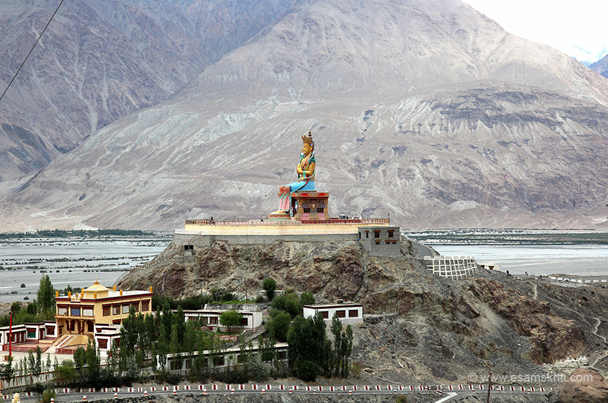 diskit monastery ladakh
