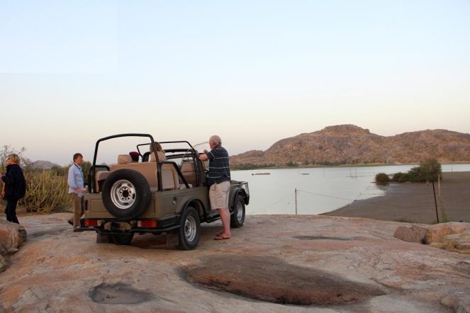 Chhatrasagar jeep safari