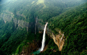 Nohkalikai WaterFalls cherrapunjee meghalaya