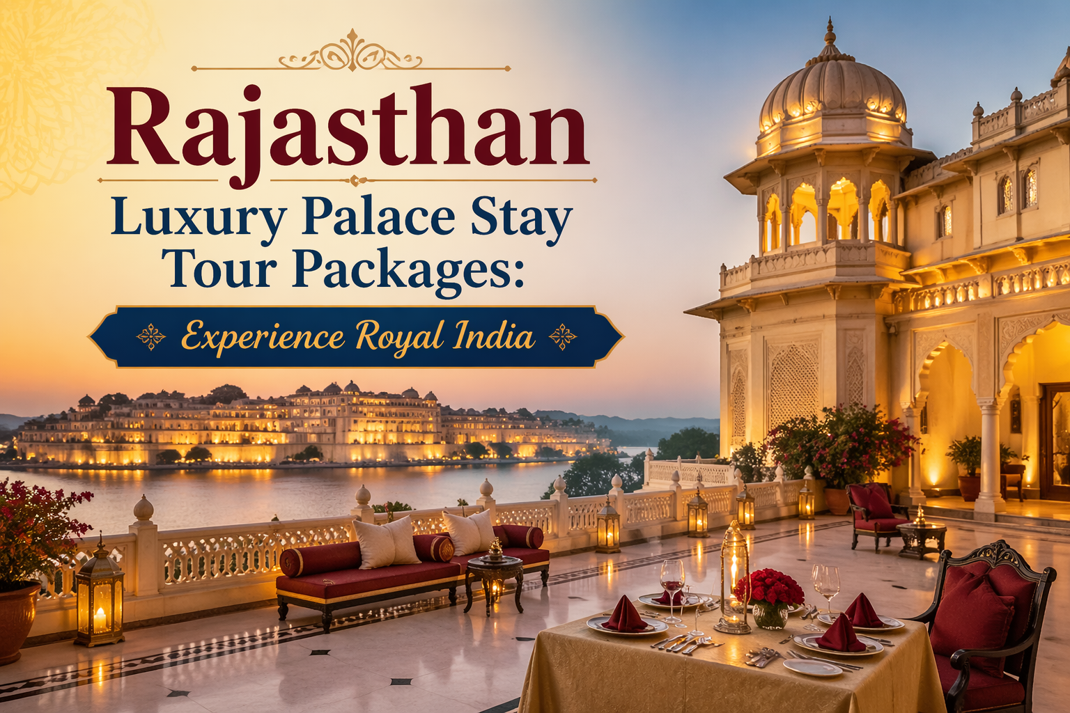 Rajasthan Luxury Palace Stay Tour Packages