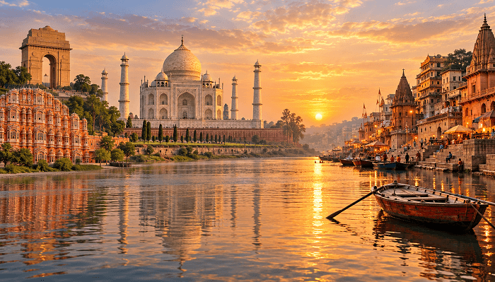 Golden Triangle with Varanasi